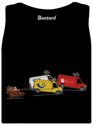 Santa se soby dámske tielko klasické Black