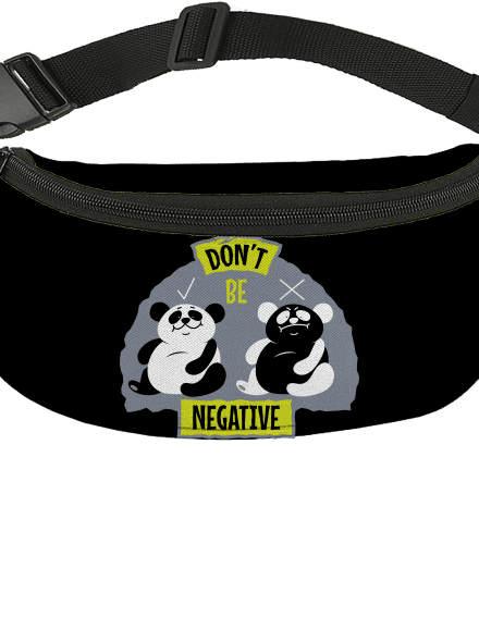 Don't be negative ľadvinka Black