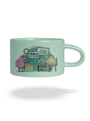 Nehrb sa hrnček makronka Mint Macaron