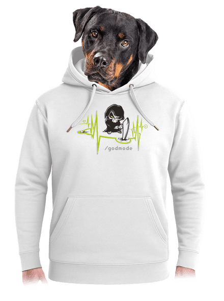 Boží zásah unisex mikina premium Snowwhite