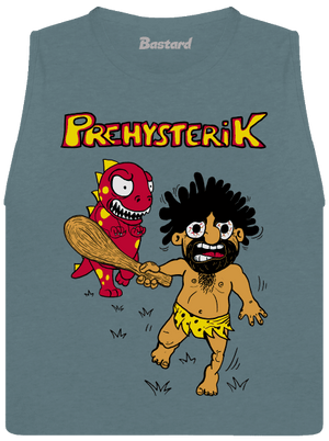 Prehysterik dámske tielko voľné Heather Deep Teal