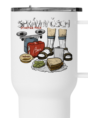 Správny Čech termohrnček White