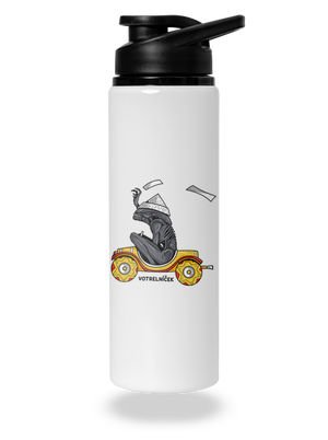 Votrelníček flaša na vodu White