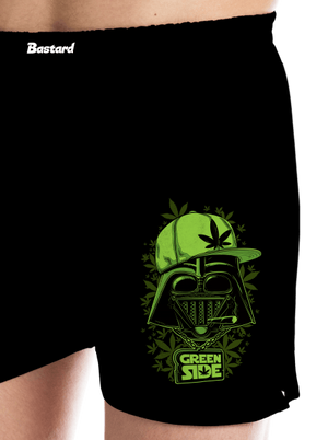 Green Side pánske trenky Black