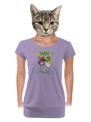 dámske tričko s lemom