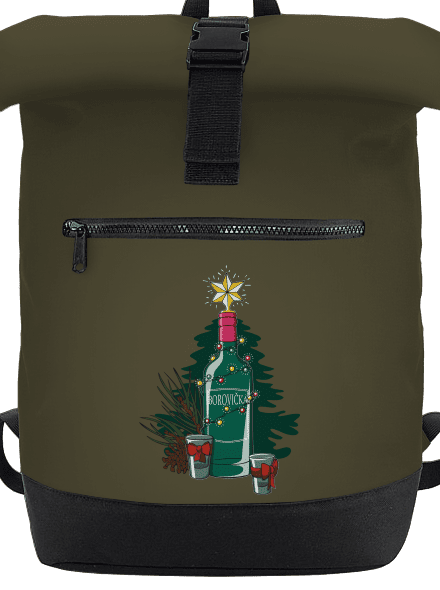 Vianočná borovička batoh Military Green