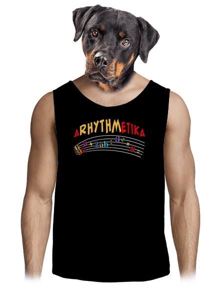 Arhythmetika pánske tielko Black