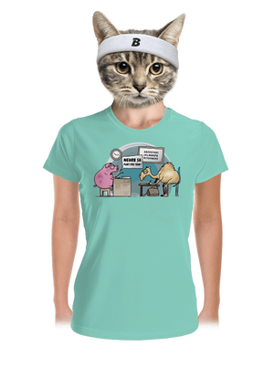 Nehrb sa dámske športové tričko Mint Mal