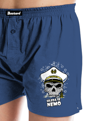 Kapitán Nemo pánske trenky Blue