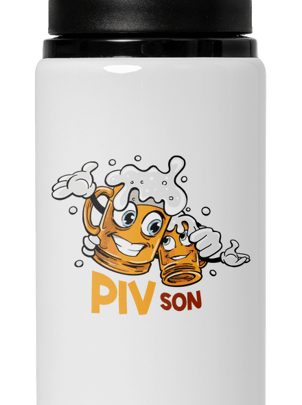 Pivson flaša na vodu White