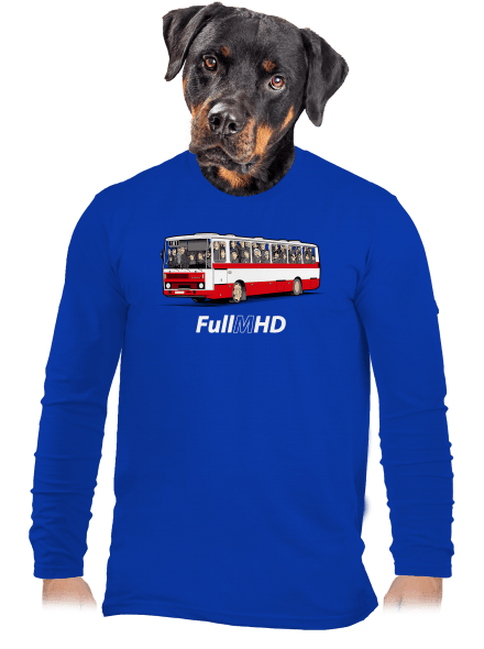 Full MHD pánske dlhý rukáv Royal Blue