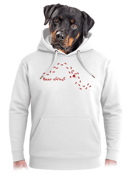Beer effect! unisex mikina premium Snowwhite