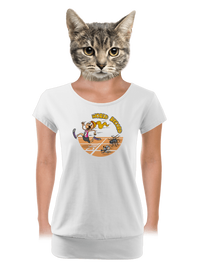 dámske tričko s lemom