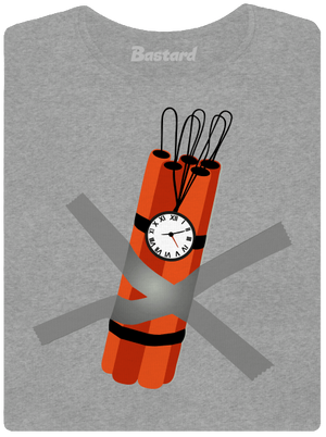 Dynamit dámske tričko Dark Gray Melange