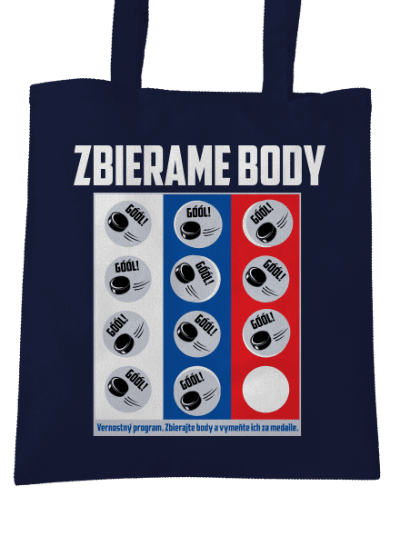 Zbierame body - hokej taška French Navy