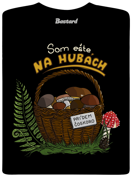 Na hubách detské tričko Black