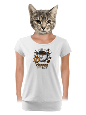 dámske tričko s lemom