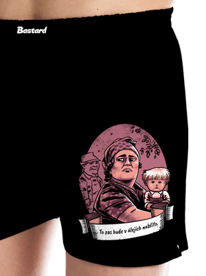 B14: Slavnosti sněženek pánske trenky Black