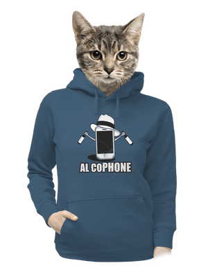 dámska mikina klokanka