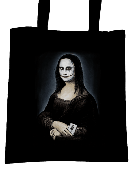 Mona Joker Lisa taška Black