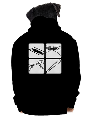 pánska mikina na zips