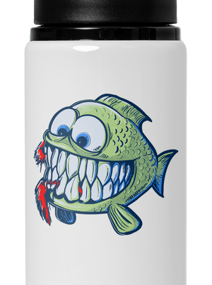 Hladná rybka flaša na vodu White