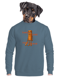 unisex mikina bez kapucne