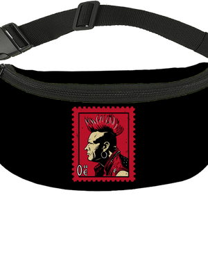 Známka punku ľadvinka Black
