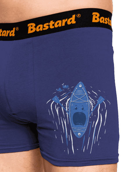 Ahhhh! boxerky Blue Navy