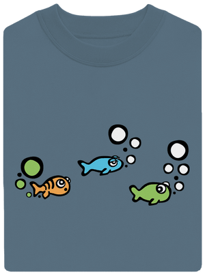 Nehoda unisex mikina bez kapucne Nordic Blue