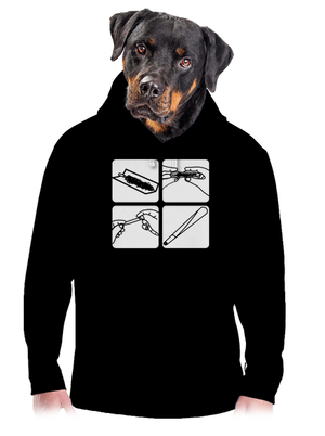 pánska mikina klokanka