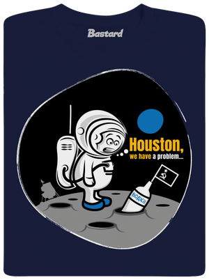 Máme problém pánske tričko Navy