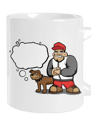 Nehryzem veľký hrnček White