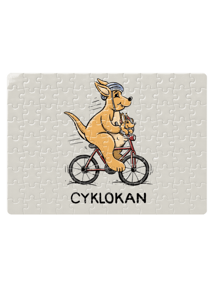 Cyklokan puzzle White