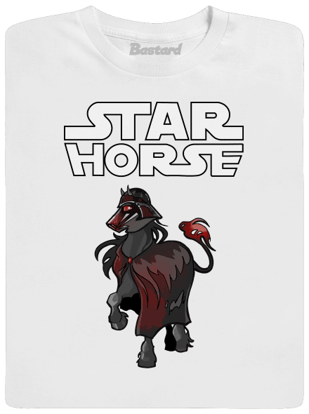 Star horse detské tričko White