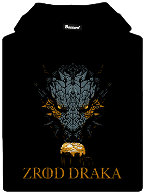 Zrod draka dámska mikina klokanka Black