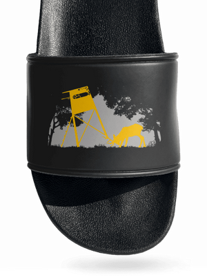 Lesná harmónia šľapky Black