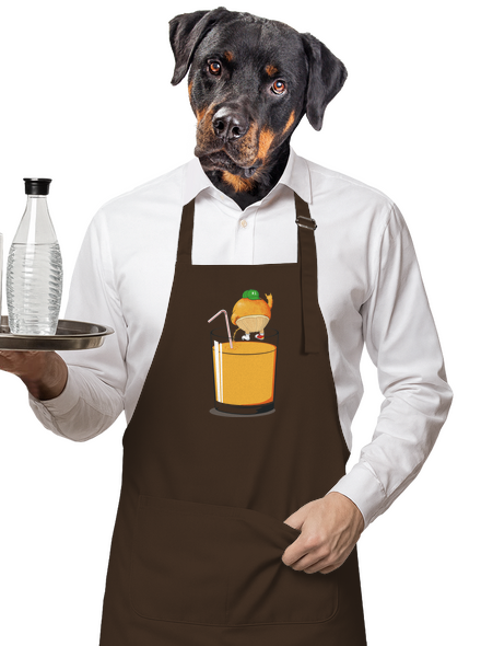 Opitý pomaranč zástera Chocolate Sol