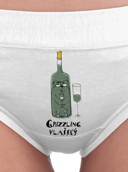 Grizzling Vlašský dámske nohavičky White