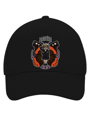 Babička admirál šiltovka baseballka Black