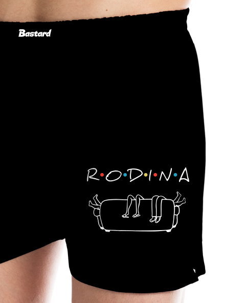 Rodina pánske trenky Black
