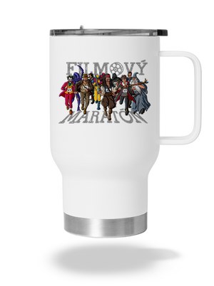 Filmový maratón termohrnček White
