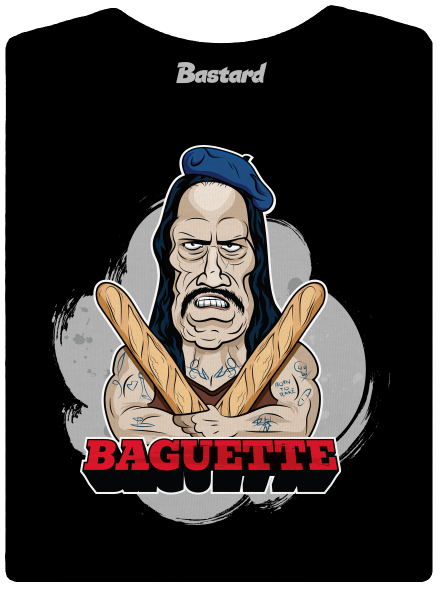 Baguette dámske tričko prémium Black
