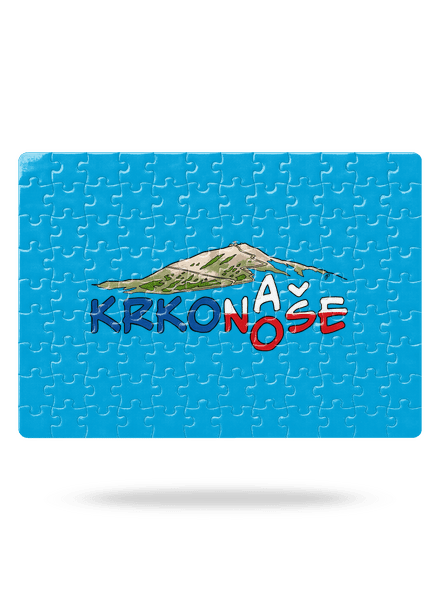 Krkonoše puzzle White