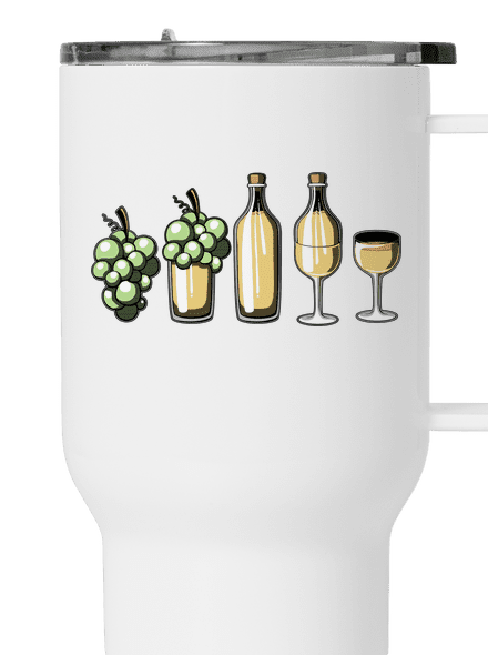 Evolúcia bieleho vína termohrnček White