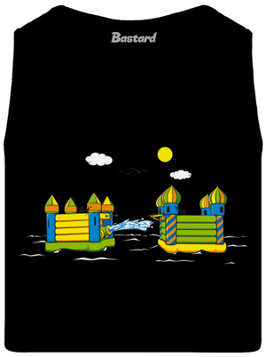 Dobytie hradu pánske tielko Black