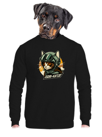 unisex mikina bez kapucne