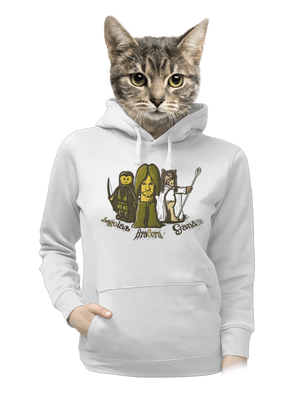 dámska mikina klokanka