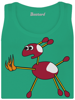 Gaštany dámske tielko klasické Mint Mal