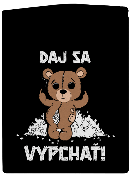 Jdi se vycpat dámska mikina na zips Black